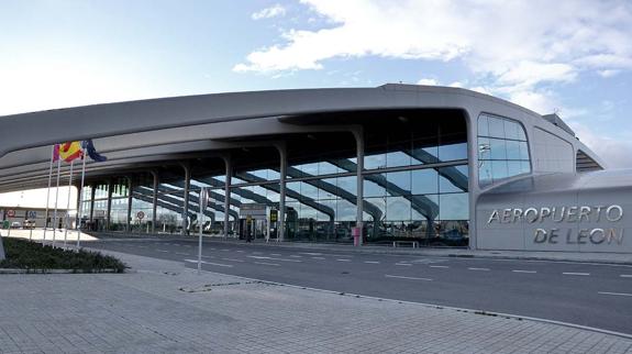 Imagen del aeropuerto de León.