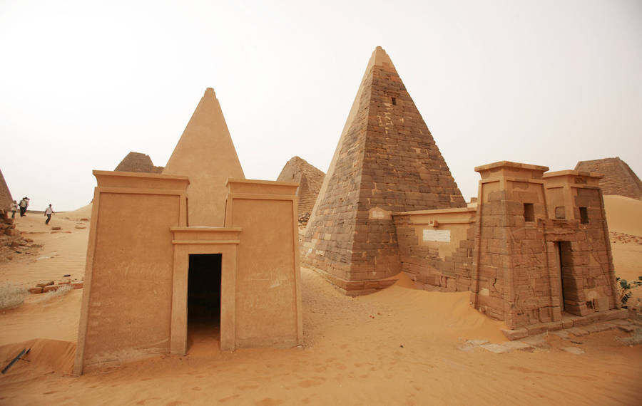 Pirámides en Sudán.