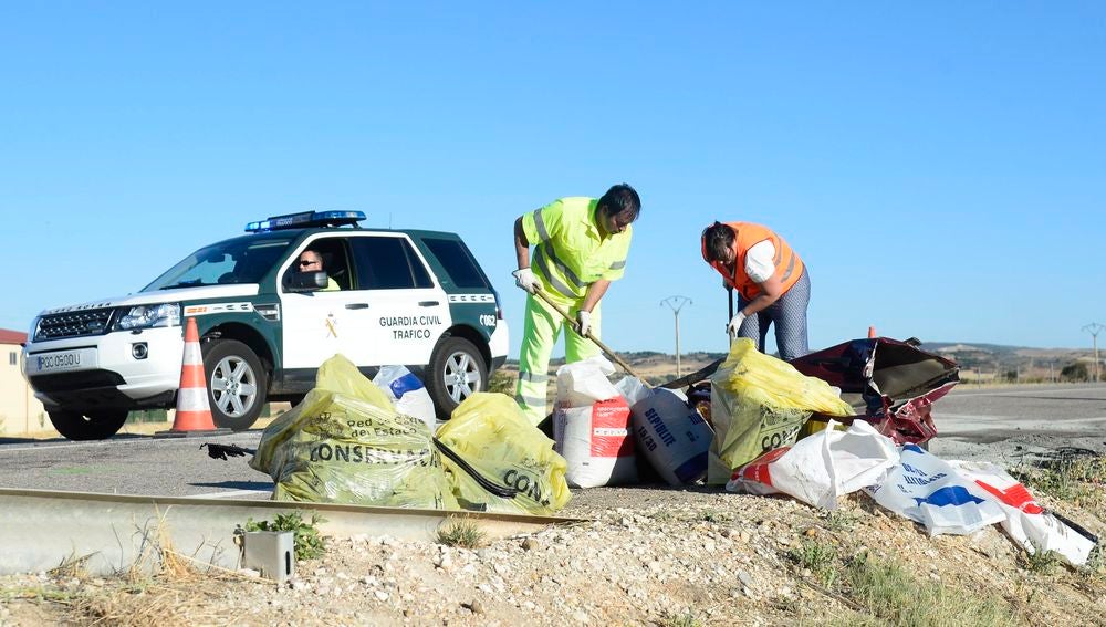 Imagen del lugar del accidente.