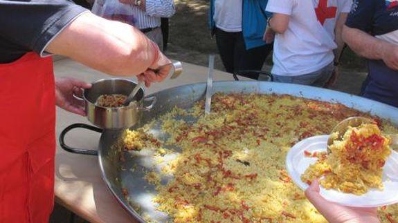 En la carpa de Santovenia se ofrecerá un paellada.