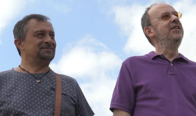 Enrique Reguero e Ignacio Fernández, secretarios provinciales de UGT y CCOO.