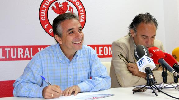 Juan Luis Díez y Felipe Llamazares.