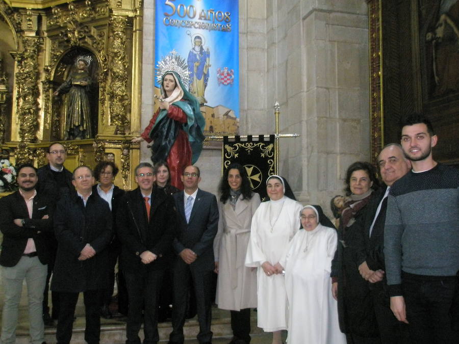 La Condesa de Luna visita el Convento de la Purísima Concepción