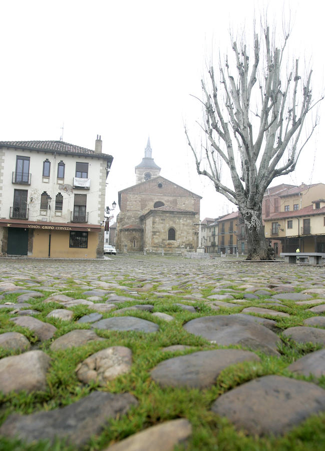 Empedrado de la Plaza del Grano. 
