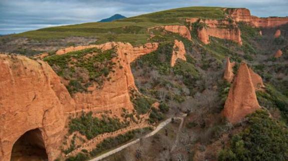 El Camino de Invierno transcurre por Las Médulas.