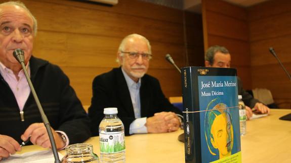 Jose María Merino, durante la presentación. 