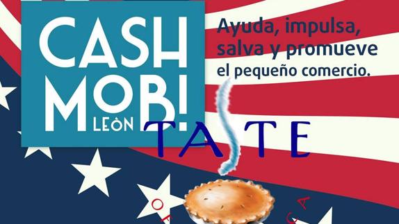 El decimoséptimo Cash Mob León se celebra en Taste of America