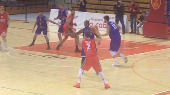 Instante del encuentro.