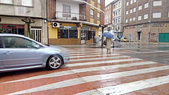 Ponferrada mejorará la seguridad de los pasos de peatones.