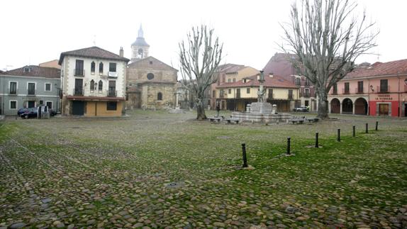 Imagen de la plaza del Grano.