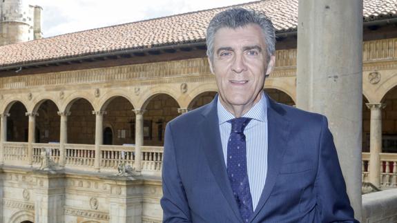 Javier Cepedano, presidente del Consejo Social de la ULE.