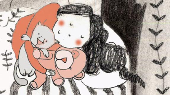 Una de las ilustraciones de la revista.