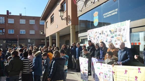 Imagen de una concentración contra la 'Violecia de Género'.