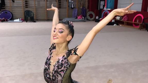 Sara Llana, en la Aura Cup.