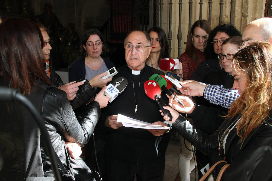 Antonio Trobajo, deán de la Catedral de León. 