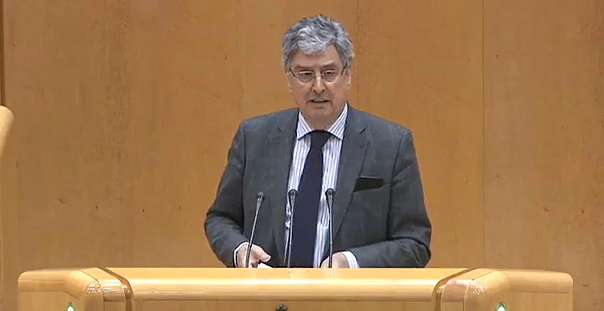 Graciliano Palomo, durante su intervención.