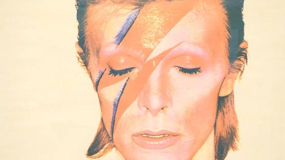 Imagen de la exposición 'David Bowie Carlos Luxor Colección’.