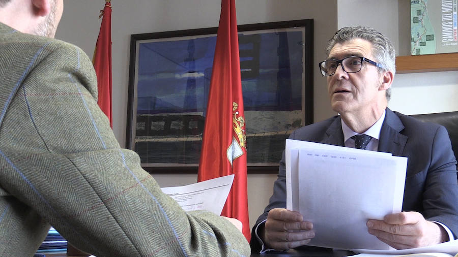 Javier Cepedano, presidente de la Fele, en su despacho. 