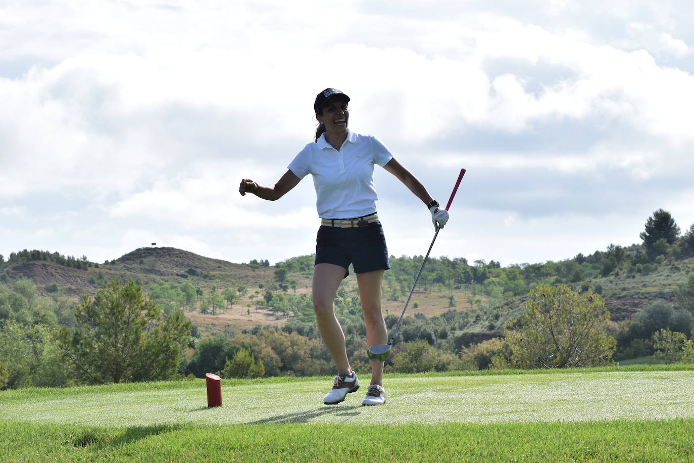 Los participantes en el torneo Bodegas Ontañón de la Liga de Golf y Vino disfrutaron de un gran día de golf en El Campo de Logroño.