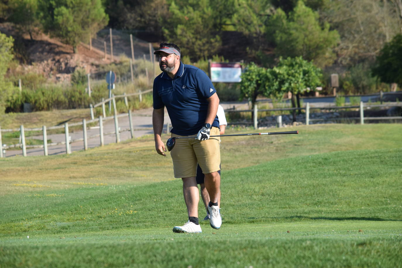 Los participantes en el torneo de patrocinadores de la Liga de Golf y Vino disfrutaron de un gran día de golf en El Campo de Logroño. 