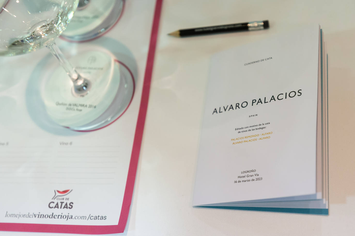 Álvaro Palacios, gran protagonista del club de catas