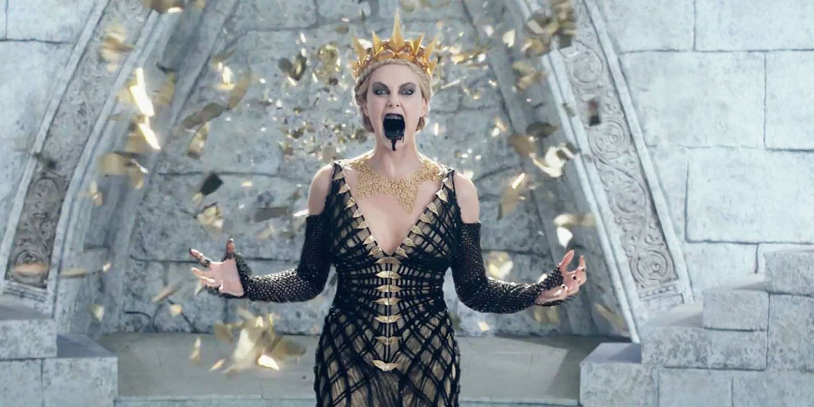 La continuación de 'Blancanieves y la Leyenda del Cazador' llega sin Blancanieves (Kristen Stewart)... Pero con ración extra de reinas malvadas: Charlize Theron y Emily Blunt (como la Reina de Hielo) darán la réplica a Chris Hemsworth y Jessica Chastain que sustituye a la 'desaparecida' Kristen.