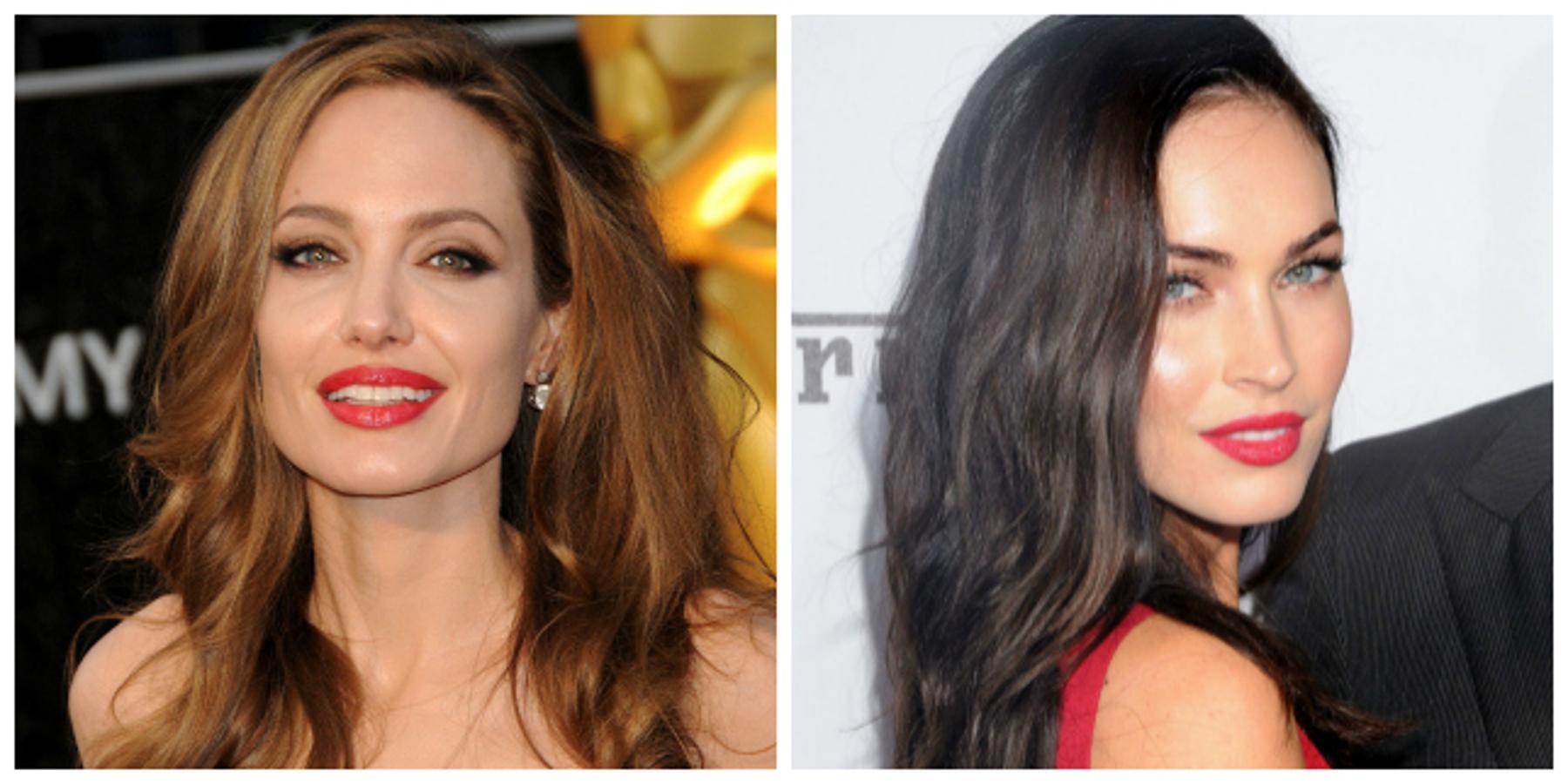 Su seductora mirada, sus labios carnosos y, además, sus papeles en el cine hacen que Angelina y Megan parezcan auténticas hermanas gemelas.