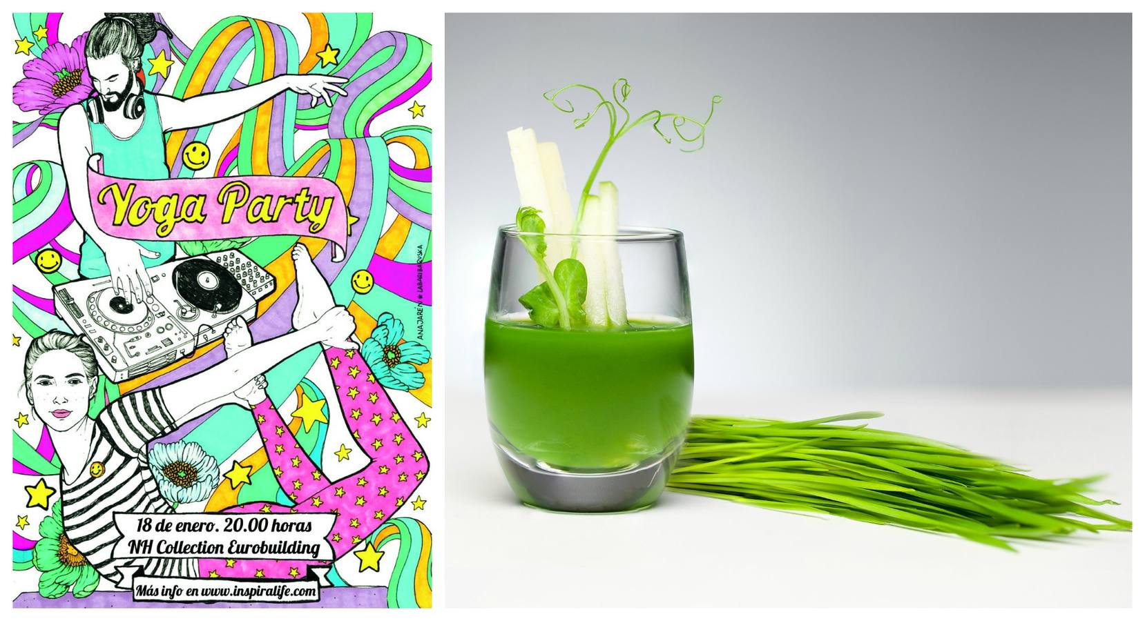 Año nuevo, vida nueva. Si entre tus retos está practicar yoga, no puedes faltar el próximo día 18 a la fiesta yogi que organiza la web InspiraLife en Madrid. Música y cócteles en un ambiente muy zen.