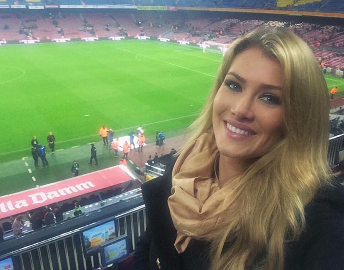 Mireia Lalaguna ha estado presente en varios de los últimos partidos del Barcelona.