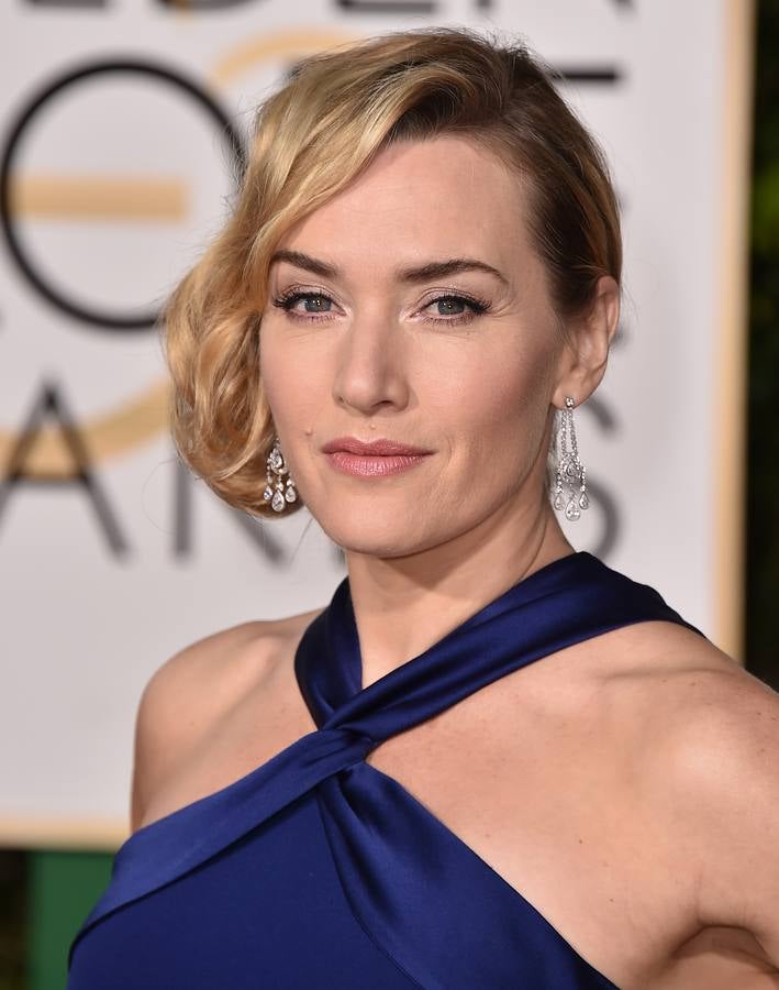 En la gala de los Globos de Oro 2016 varias actrices se decantaron por el falso bob, entre ellas Kate Winslet que lució un falso bob lateral y con ondas.