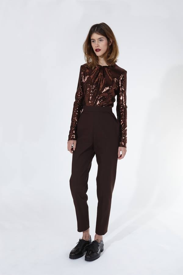 Las pailletes, uno de los sellos de identidad de la firma que ha reinterpretado en esta segunda línea.