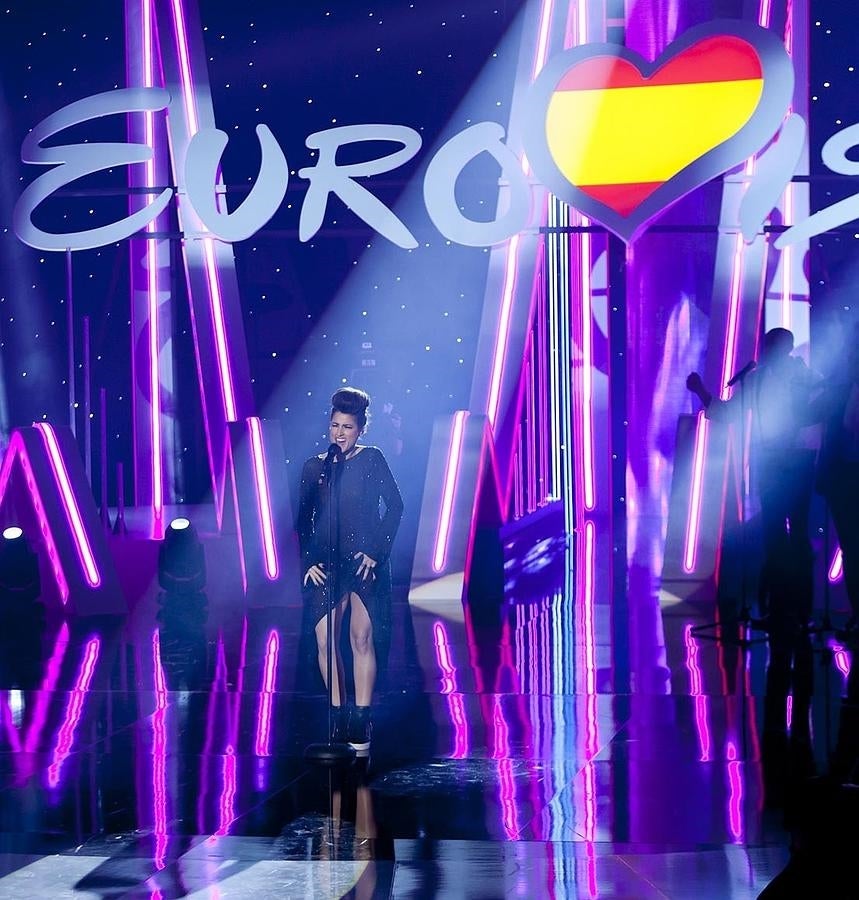Esta es la actuación que le ha valido a Barei acudir a Eurovisión tras 16 años de trabajo.