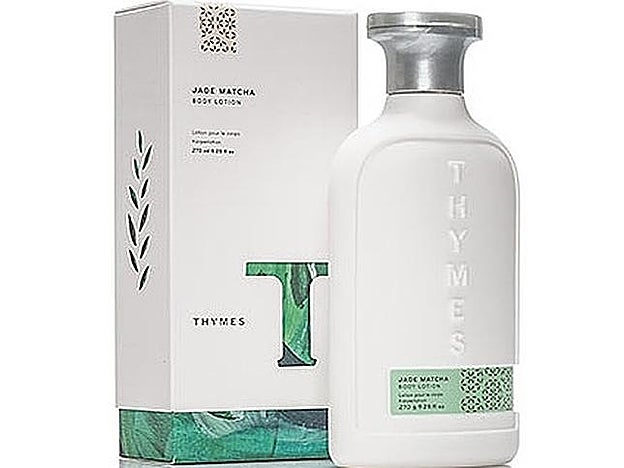 Cosméticos con té matcha de Thymes.