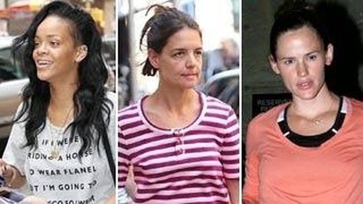 Fotos: Diez 'celebs' a las que no reconocerías sin maquillaje