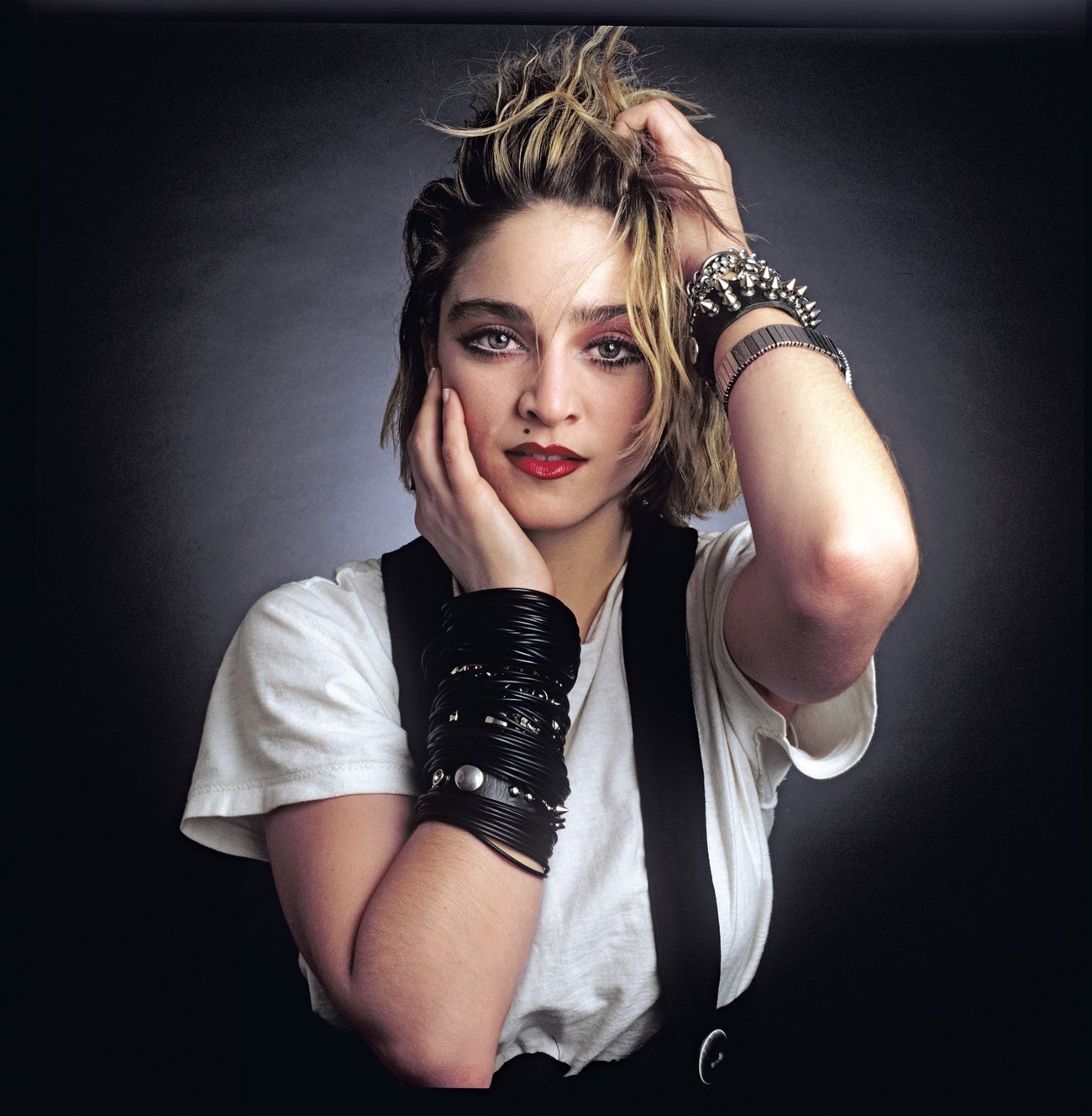 Fotos de la exposición de Madonna (Fotografía tomada entre 1981-1982)