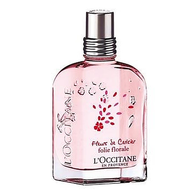 Eau de Toilette Flores de Cerezo Folie Floral, de LOccitane (36 €).