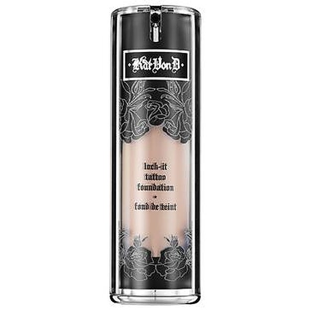 Maquillaje de la gama KatVonD: Lock It Foundation (P.V.P.: 34'50€) 12 Tonos