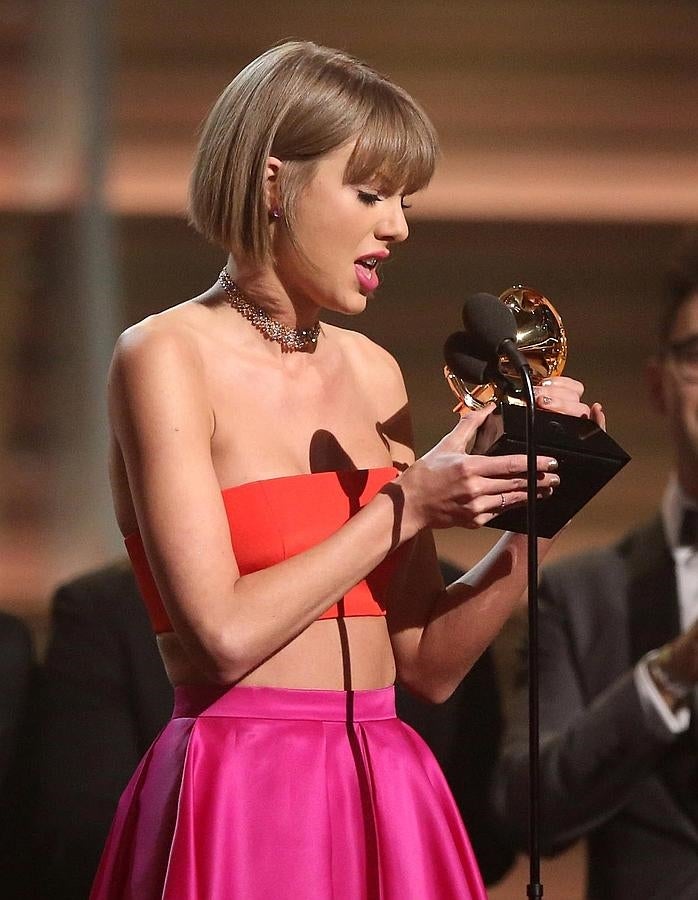 Taylor Swift se convirtió en la segunda mujer de la historia en ganar el Grammy al Mejor álbum del año.