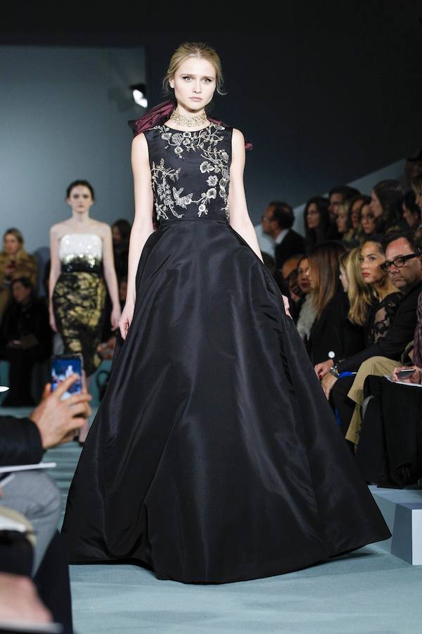 Una de las piezas de Alta Costura que han sido presentadas en Nueva York