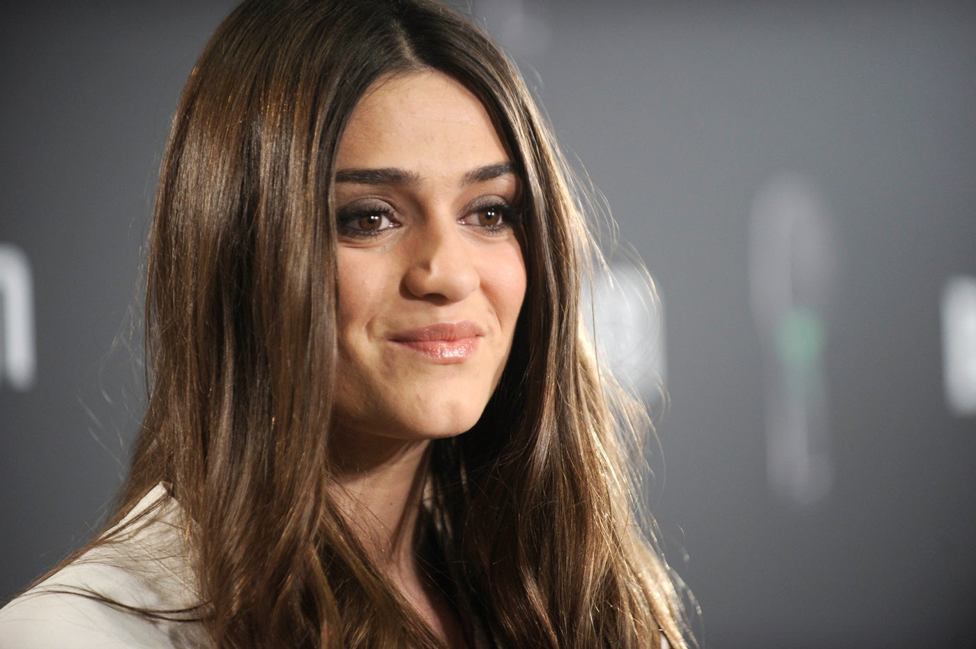 Olivia Molina con un maquillaje smoke