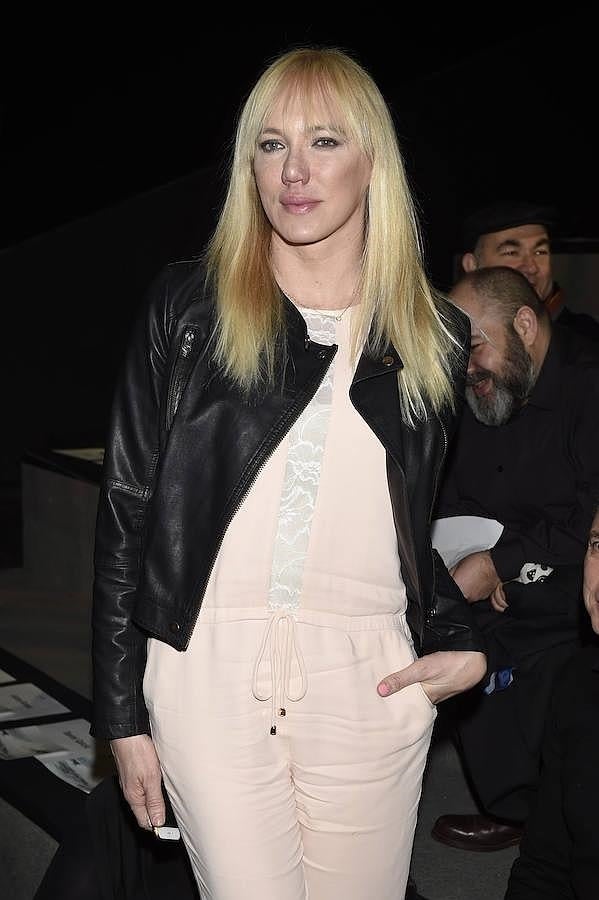 Topacio no podía faltar en el desfile de su amigo.