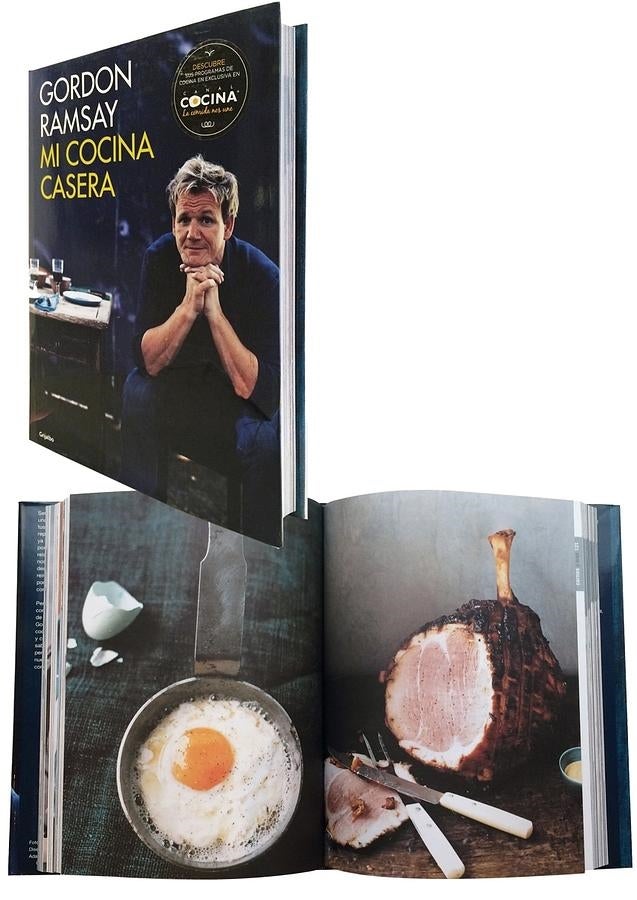 Gordon Ramsay también cocina platos de toda la vida. Mi cocina casera (Grijalbo). Penguin Random House Grupo Editorial
