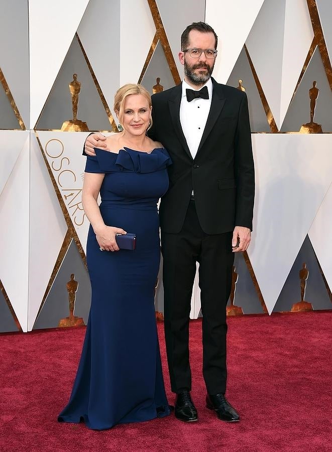 Patricia Arquette y Eric White no fallan a su cita con los Premios Oscar.