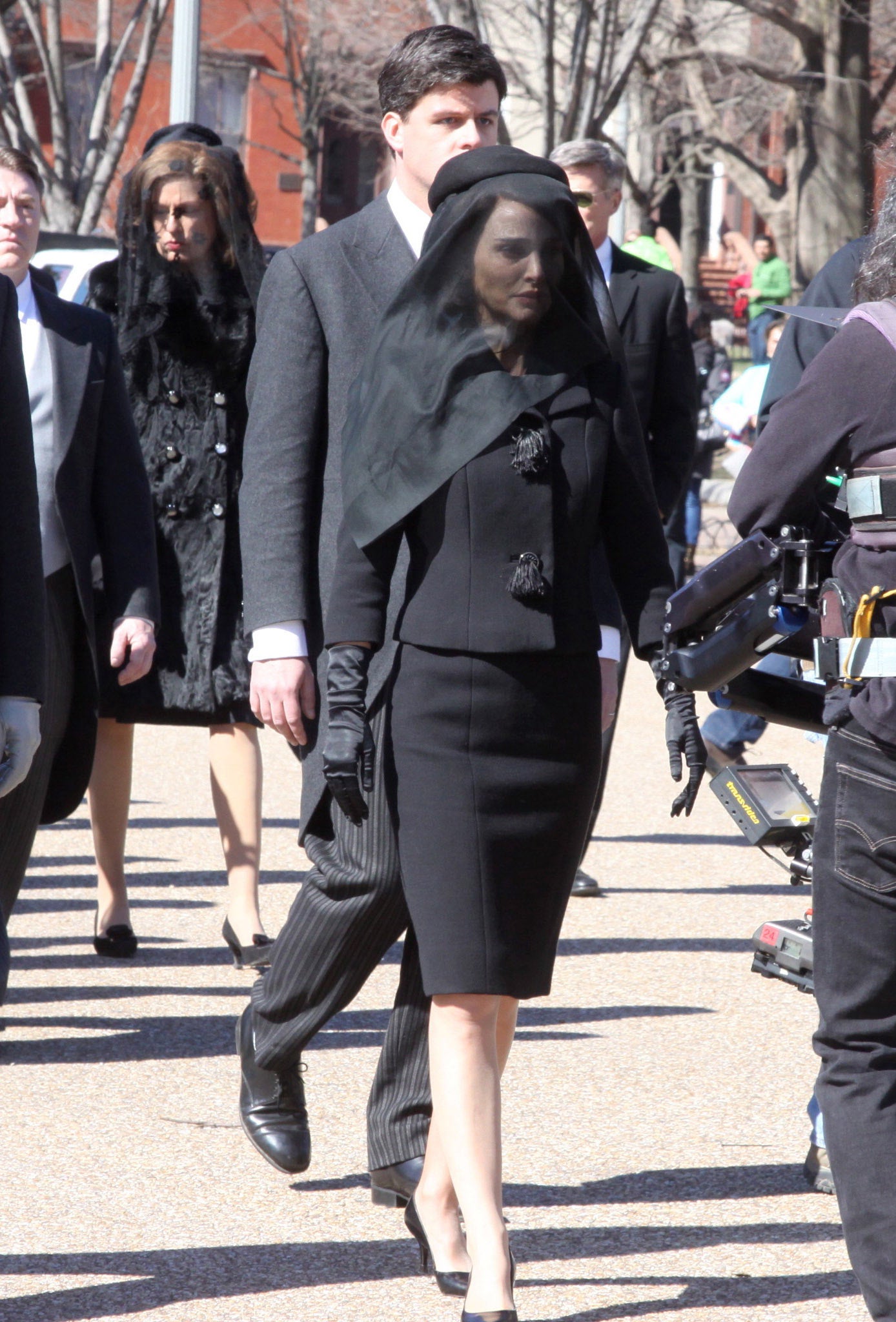 En 'Jackie', que está en pleno rodaje, Natalie Portman muestra la vida de Jacqueline Kennedy tras el asesinato del Presidente.