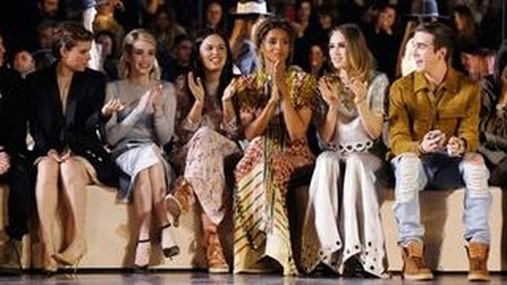 Fotos: Famosas en los desfiles de París: ¿quién es quién en el 'front row'?