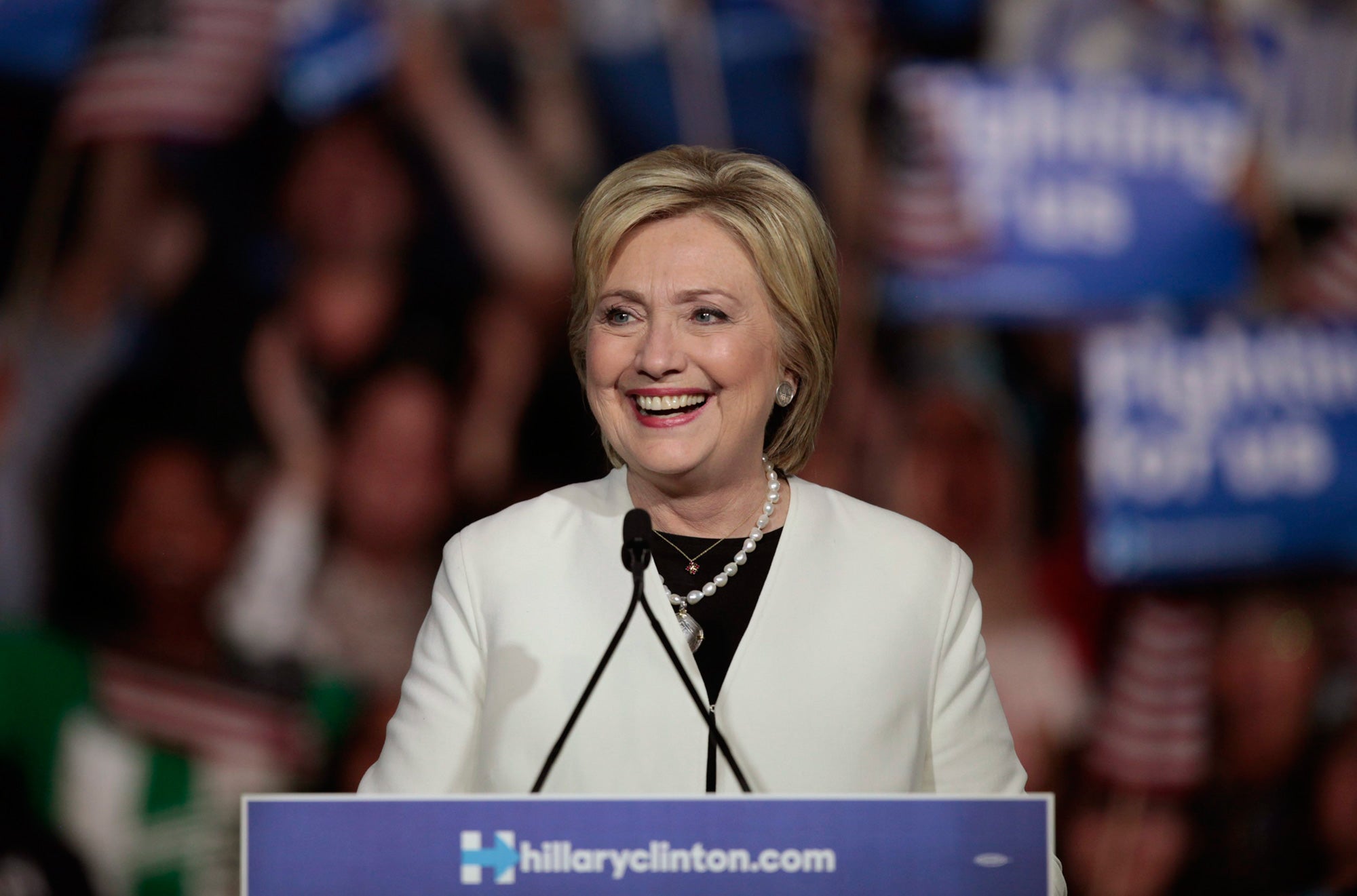 Hillary Clinton, es una política y abogada estadounidense.