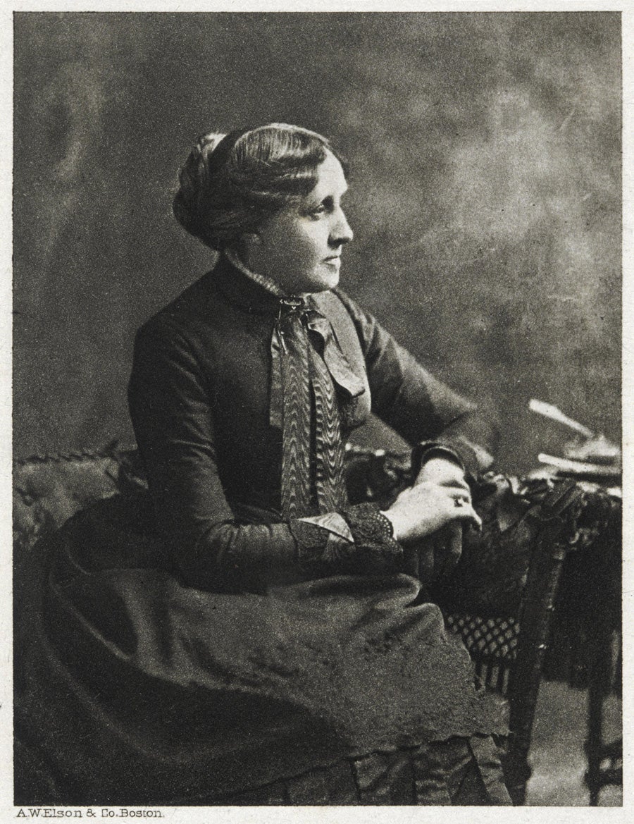 Louisa May Alcott: escritora estadounidense, reconocida por su famosa novela Mujercitas.