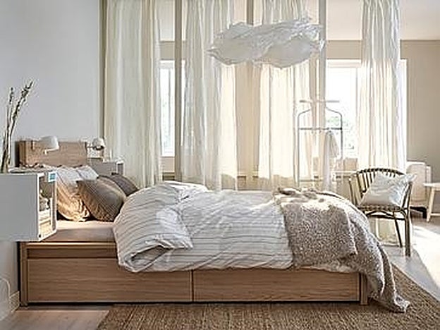 Idea de decoración para dormitorio de IKEA