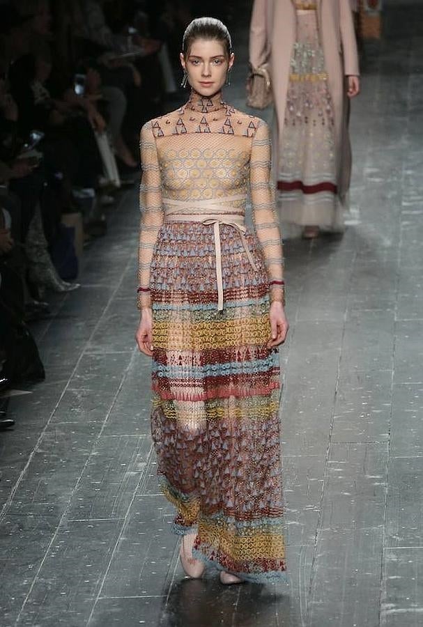 En varios colores, otra de las piezas clave vistas en el desfile