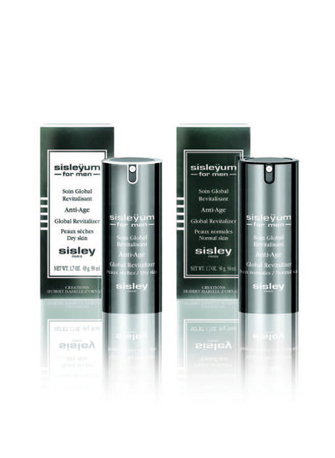 Disponible en dos texturas, para pieles mixtas y para pieles secas, este todo en uno, antiedad y aftershave, cuida la piel del hombre de forma global, atendiendo a las peculiaridades específicas de la piel masculina. (Precio: 197€, 50 ml).